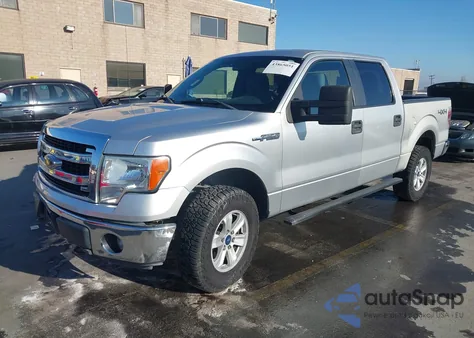 2013 Ford F-150 Xlt from USA, damaged, VIN 1FTFW1EF1DFB68261